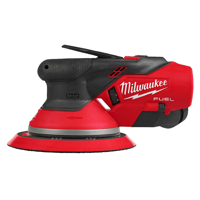 Máy chà nhám quỹ đạo tròn Milwaukee M12 FROS50 dùng Pin 12V, đường kính đế 150mm