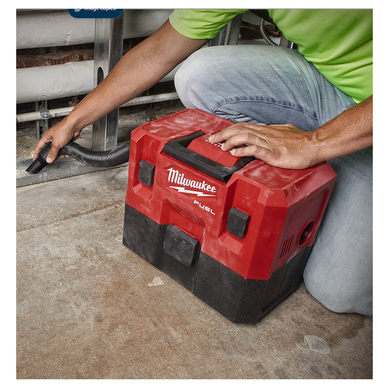 Máy hút bụi Milwaukee M12 FVCL dùng Pin 12V, dung tích 6.1L, bộ lọc HEPA ( Hút khô & ướt )