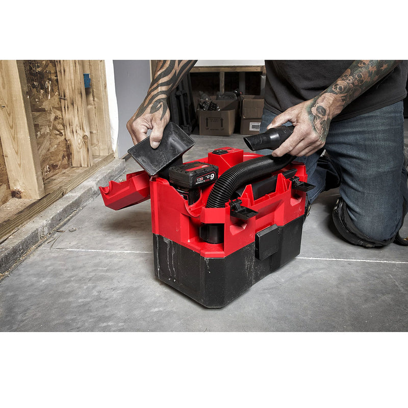 Máy hút bụi Milwaukee M12 FVCL dùng Pin 12V, dung tích 6.1L, bộ lọc HEPA ( Hút khô & ướt )