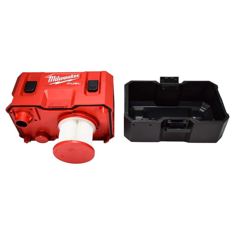 Máy hút bụi Milwaukee M12 FVCL dùng Pin 12V, dung tích 6.1L, bộ lọc HEPA ( Hút khô & ướt )