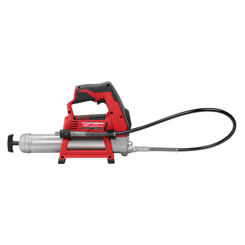 Máy bơm mỡ Milwaukee M12 GG dùng Pin 12V, áp suất bơm 562 bar