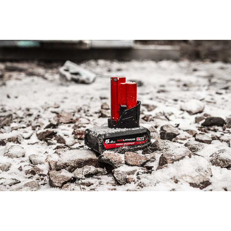 Pin 12V RedLithium, dòng High Output Milwaukee M12 HB5 dung lượng 5.0Ah