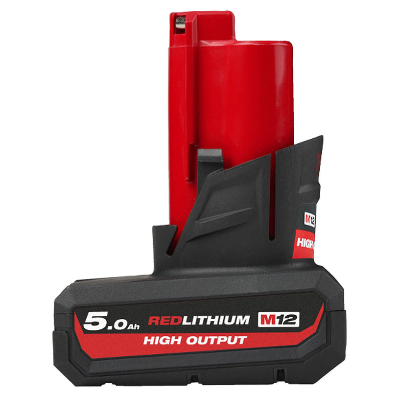 Pin 12V RedLithium, dòng High Output Milwaukee M12 HB5 dung lượng 5.0Ah