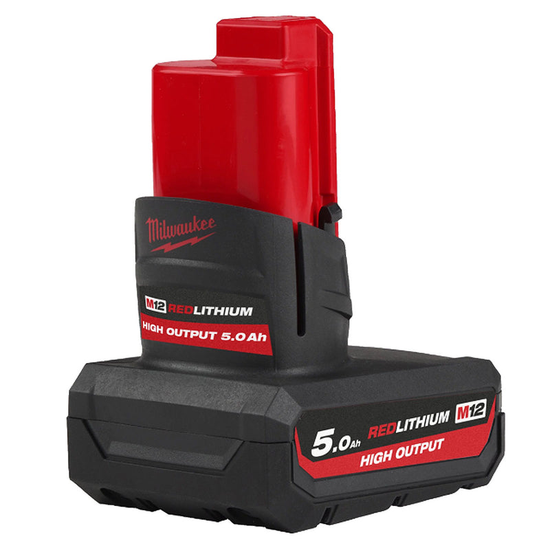 Pin 12V RedLithium, dòng High Output Milwaukee M12 HB5 dung lượng 5.0Ah