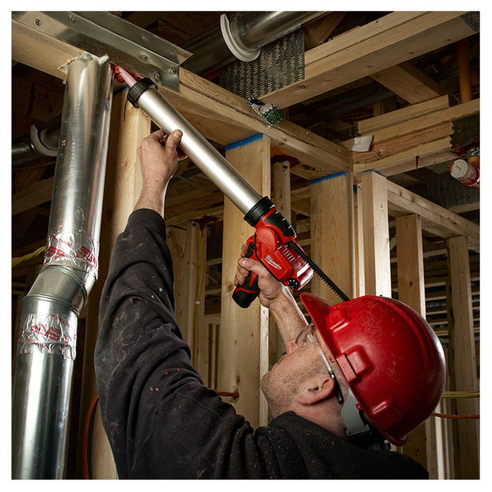 Súng bắn Silicon Milwaukee M12 PCG/310C dùng Pin 12V, lực đẩy tối đa 1,780N