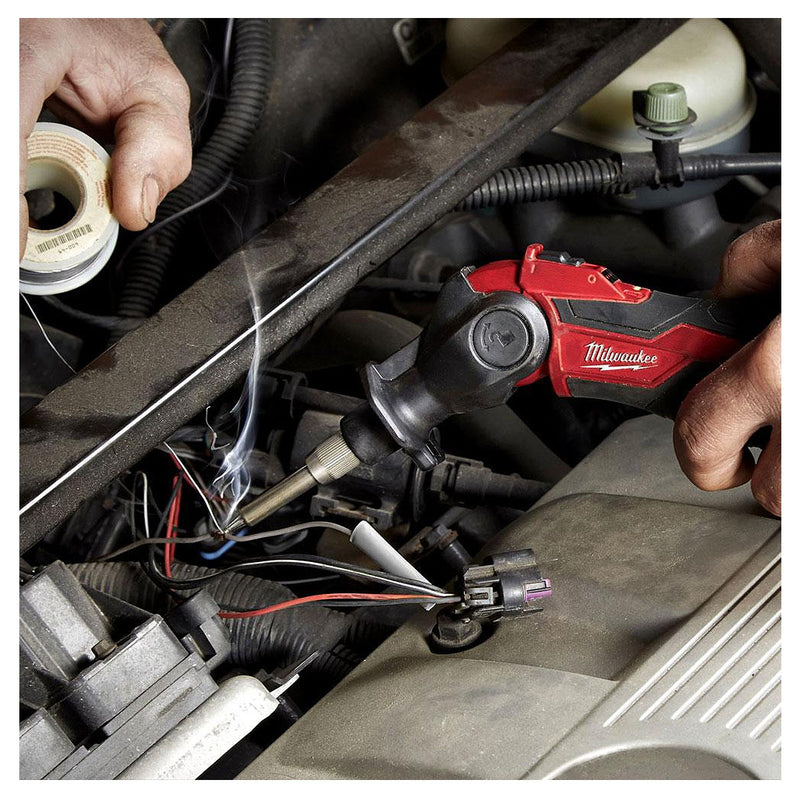 Máy hàn nhiệt Milwaukee M12 SI dùng Pin 12V, công suất 90W, nhiệt độ tối đa 400°C