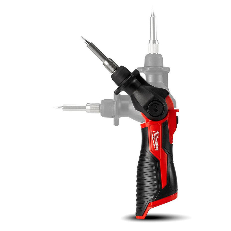 Máy hàn nhiệt Milwaukee M12 SI dùng Pin 12V, công suất 90W, nhiệt độ tối đa 400°C