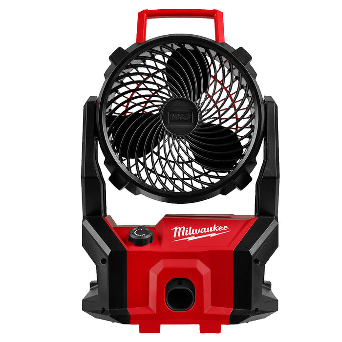 Quạt làm mát Milwaukee M18 AFG2 dùng Pin 18V hoặc điện AC/220V, đường kính cánh quạt 180mm