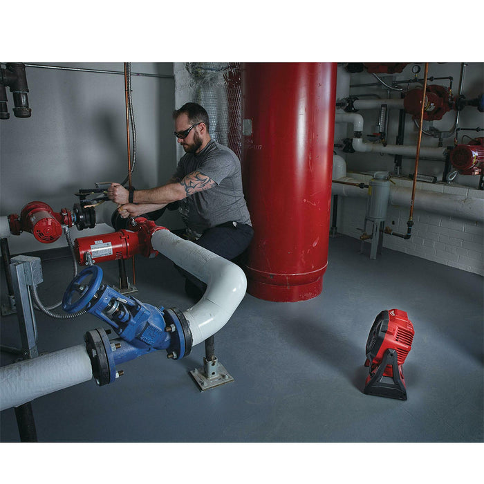 Quạt làm mát Milwaukee M18 AF dùng Pin 18V hoặc điện AC/220V