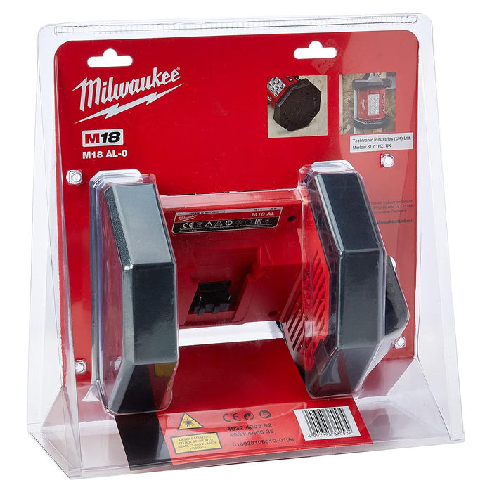 Đèn LED Milwaukee M18 AL dùng Pin 18V, độ sáng 1,500lm