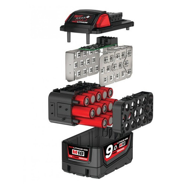 Pin 18V High Demand Milwaukee M18 B9 dung lượng 9.0Ah