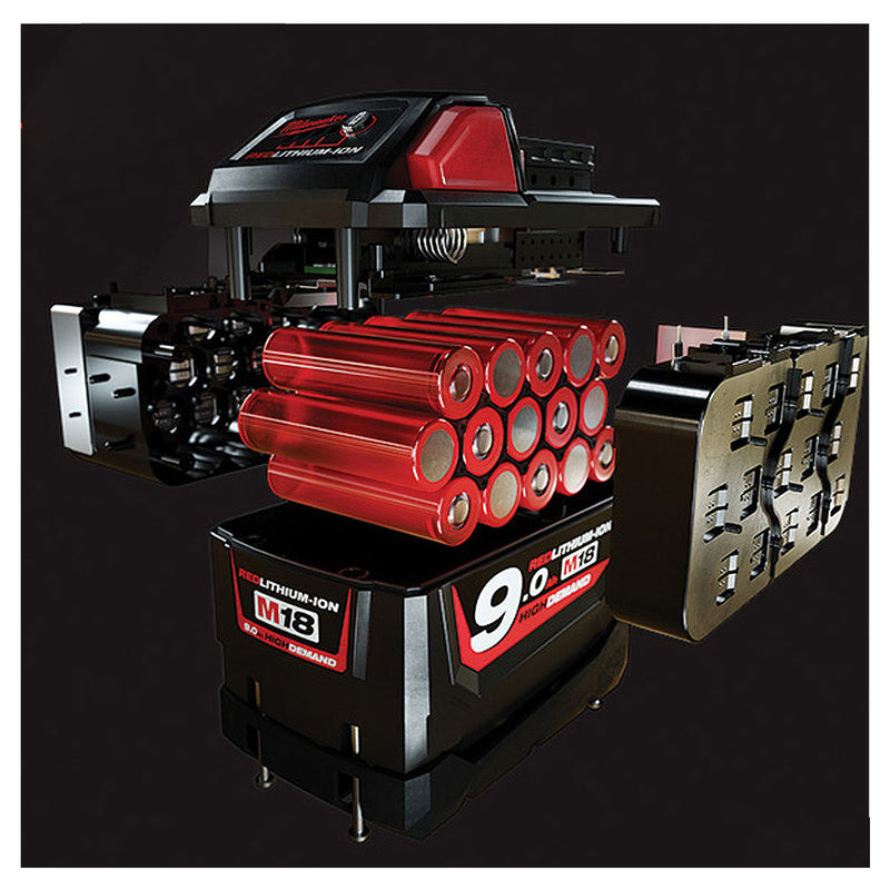 Pin 18V High Demand Milwaukee M18 B9 dung lượng 9.0Ah