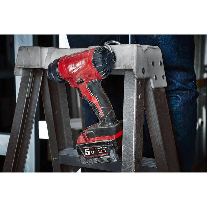 Máy khò nhiệt Milwaukee M18 BHG dùng Pin 18V, nhiệt độ tối đa 470°C