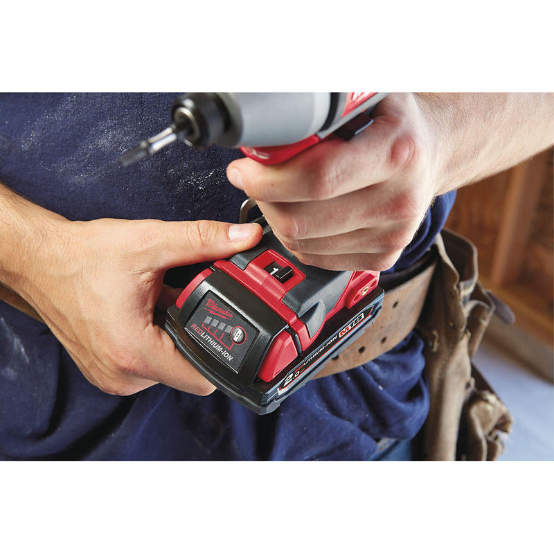 Máy vặn vít Milwaukee M18 BID dùng Pin 18V, đuôi lục giác 6.35mm ( 1/4 inch )