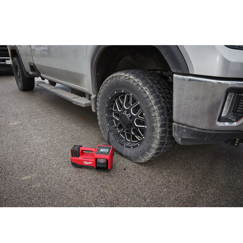 Máy bơm hơi Milwaukee M18 BI dùng Pin 18V