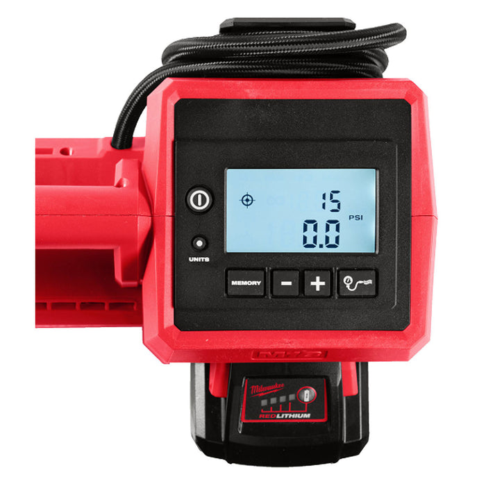 Máy bơm hơi Milwaukee M18 BI dùng Pin 18V