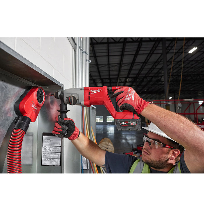 Máy khoan bê tông 3 chức năng Milwaukee M18 BLHACD26 dùng Pin 18V, khả năng khoan 26mm đuôi gài SDS-Plus