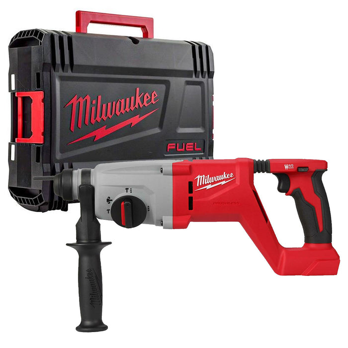 Máy khoan bê tông 3 chức năng Milwaukee M18 BLHACD26 dùng Pin 18V, khả năng khoan 26mm đuôi gài SDS-Plus