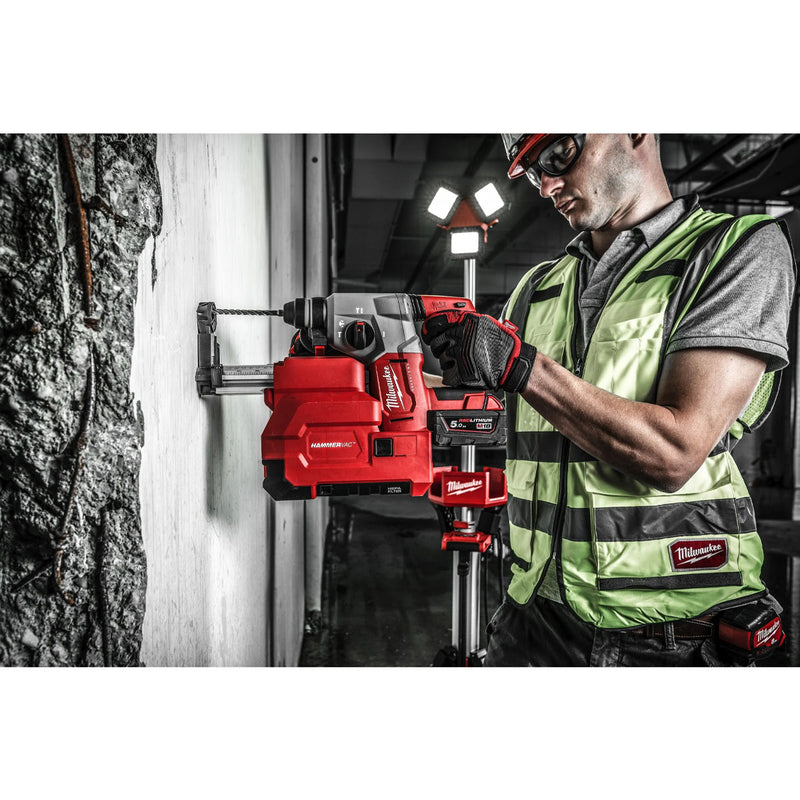 Máy khoan bê tông 3 chức năng Milwaukee M18 BLH dùng Pin 18V, khả năng khoan 26mm đuôi gài SDS-Plus