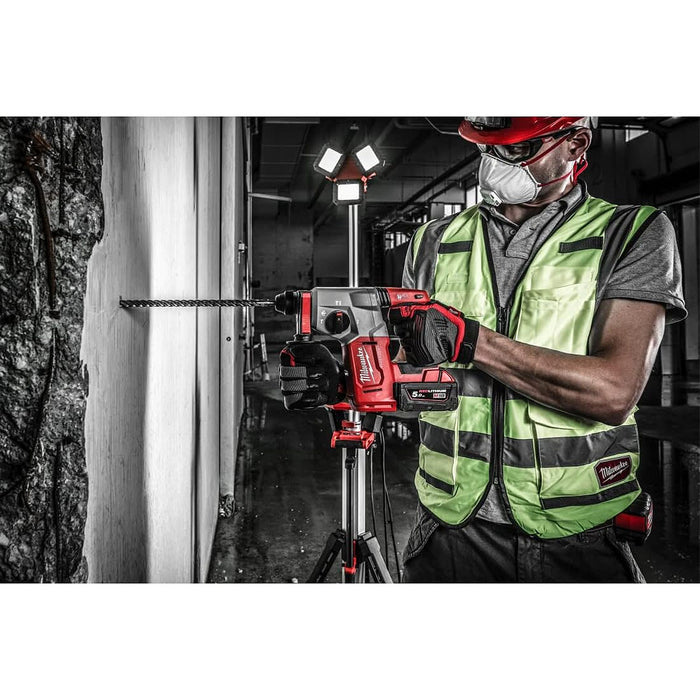 Máy khoan bê tông 3 chức năng Milwaukee M18 BLH dùng Pin 18V, khả năng khoan 26mm đuôi gài SDS-Plus