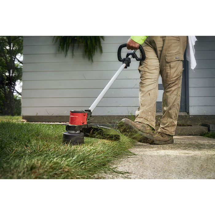 Máy cắt cỏ Milwaukee M18 BLLT dùng Pin 18V, độ rộng cắt 350mm - 400mm, tay cầm vòng