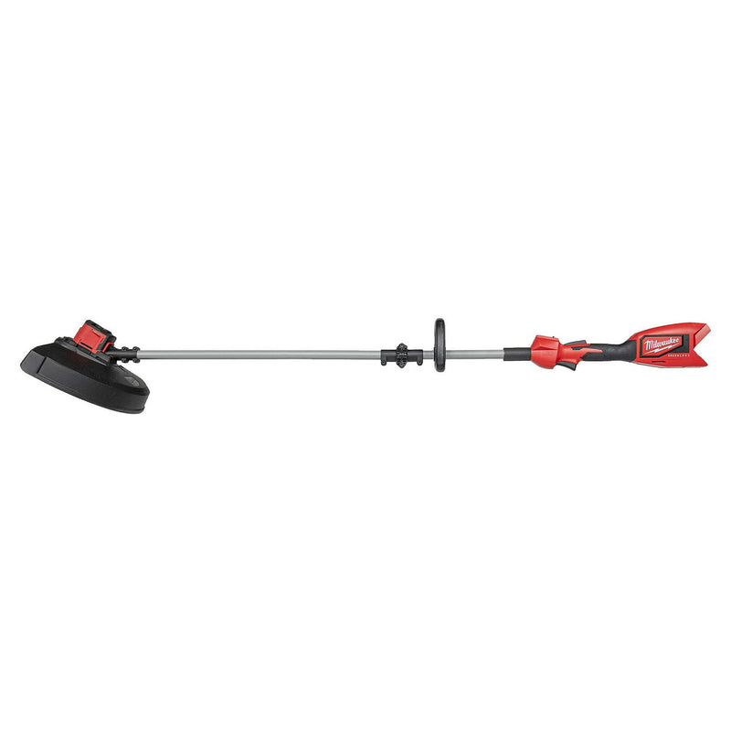 Máy cắt cỏ Milwaukee M18 BLLT dùng Pin 18V, độ rộng cắt 350mm - 400mm, tay cầm vòng