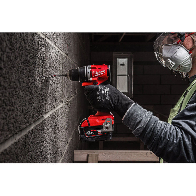 Máy khoan búa Milwaukee M18 BLPDRC dùng Pin 18V, đầu kẹp 13mm