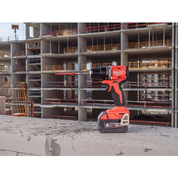 Máy khoan búa Milwaukee M18 BLPDRC dùng Pin 18V, đầu kẹp 13mm