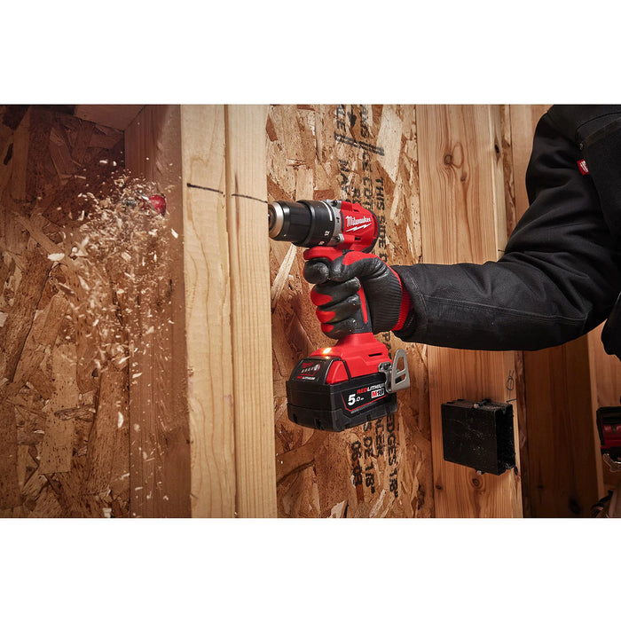 Máy khoan búa Milwaukee M18 BLPDRC dùng Pin 18V, đầu kẹp 13mm