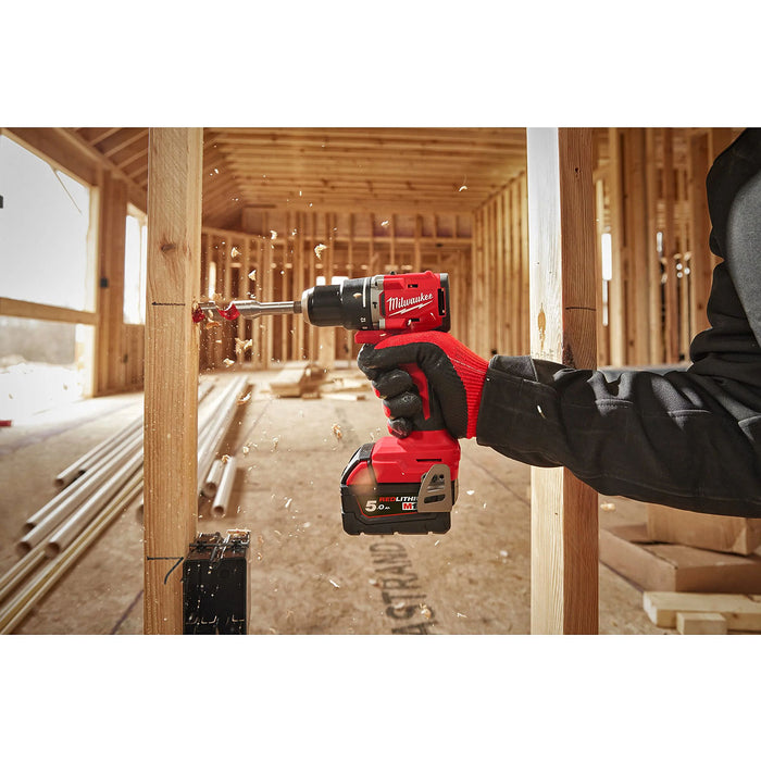 Máy khoan búa Milwaukee M18 BLPDRC dùng Pin 18V, đầu kẹp 13mm
