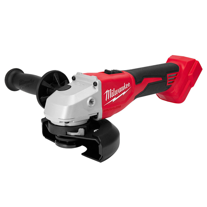 Máy mài góc Milwaukee M18 BLSAG100X dùng Pin 18V, đường kính lưỡi 100mm, công tắc trượt