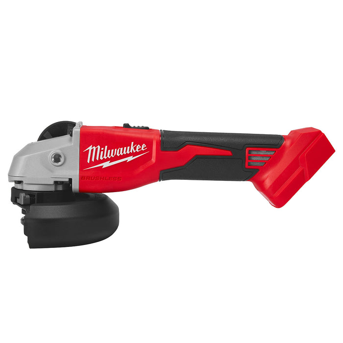 Máy mài góc Milwaukee M18 BLSAG100X dùng Pin 18V, đường kính lưỡi 100mm, công tắc trượt