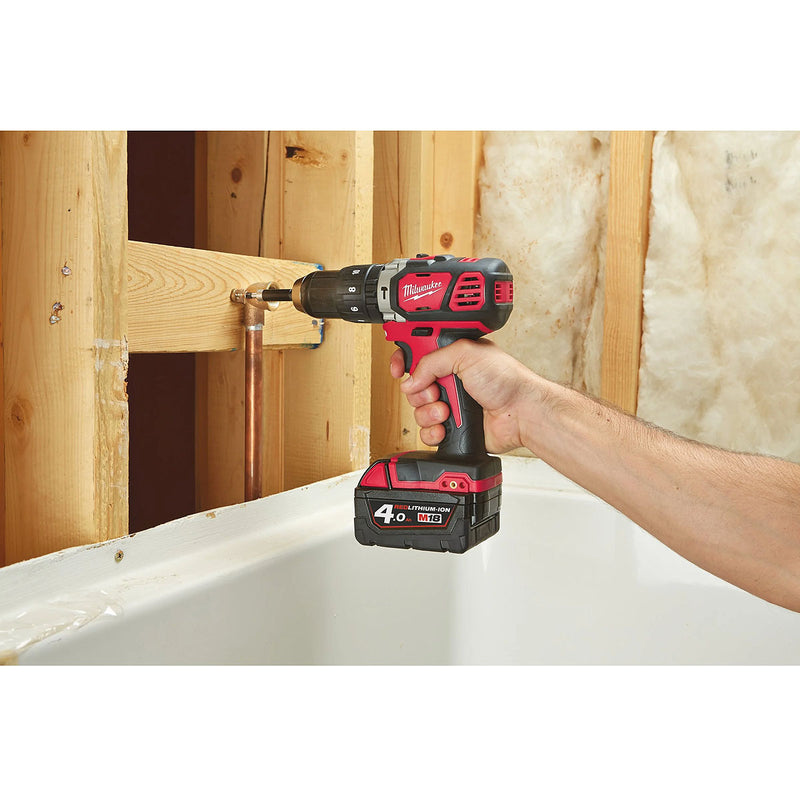 Máy khoan búa Milwaukee M18 BPD dùng Pin 18V, đầu kẹp 13mm