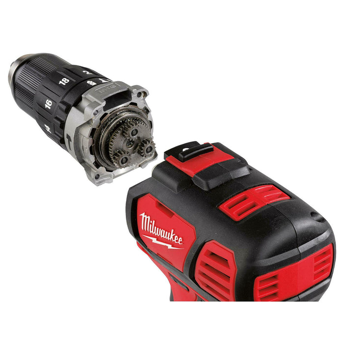 Máy khoan búa Milwaukee M18 BPD dùng Pin 18V, đầu kẹp 13mm