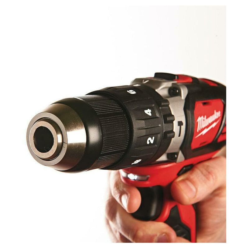 Máy khoan búa Milwaukee M18 BPD dùng Pin 18V, đầu kẹp 13mm