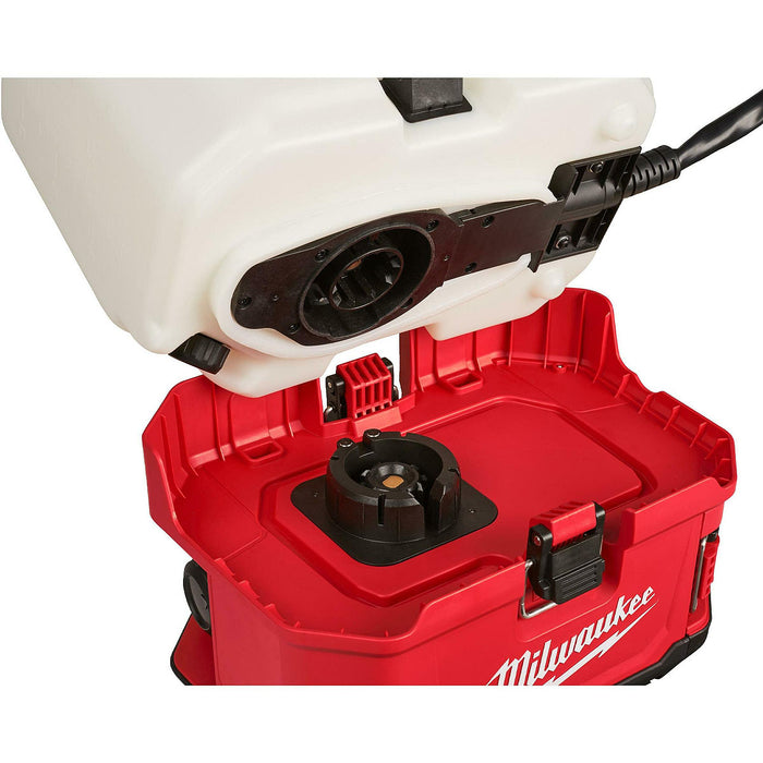 Bình chứa hóa chất, kèm vòi phun Milwaukee M18 BPFP-CST dung tích 15 Lít, dùng cho máy M18 BPFPH