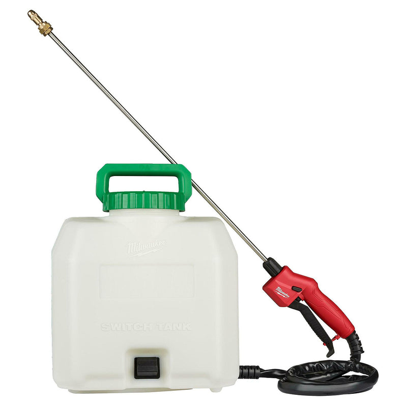 Bình chứa hóa chất, kèm vòi phun Milwaukee M18 BPFP-CST dung tích 15 Lít, dùng cho máy M18 BPFPH