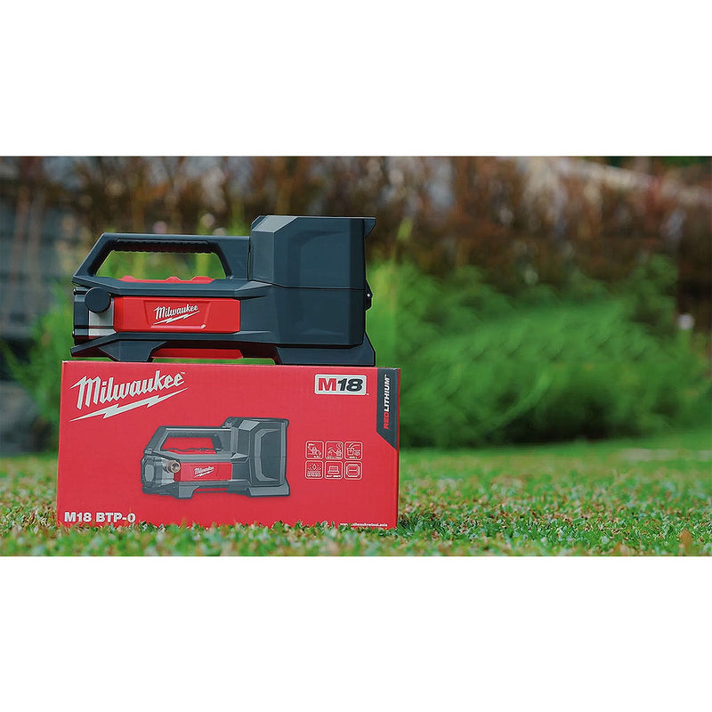 Máy bơm nước Milwaukee M18 BTP dùng Pin 18V, lưu lượng 30.3 L/phút