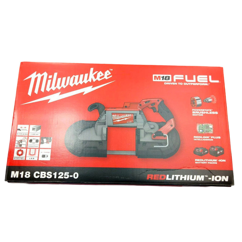 Máy cưa vòng Milwaukee M18 CBS125 dùng Pin 18V, khả năng cắt 125mm