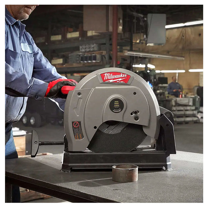 Máy cắt kim loại Milwaukee M18 CHS355 dùng Pin 18V, đường kính lưỡi 355mm