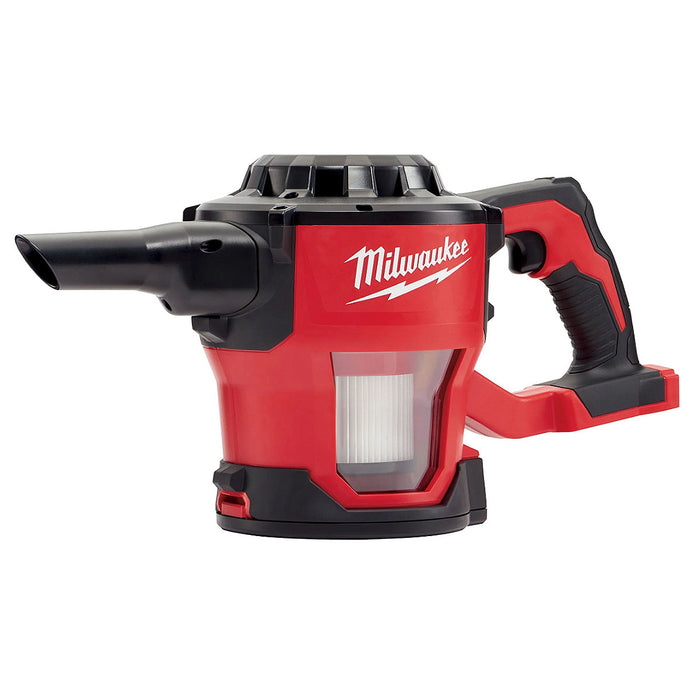 Máy hút bụi cầm tay Milwaukee M18 CV dùng Pin 18V, dung tích 1.1 Lít, bộ lọc HEPA ( Hút khô )