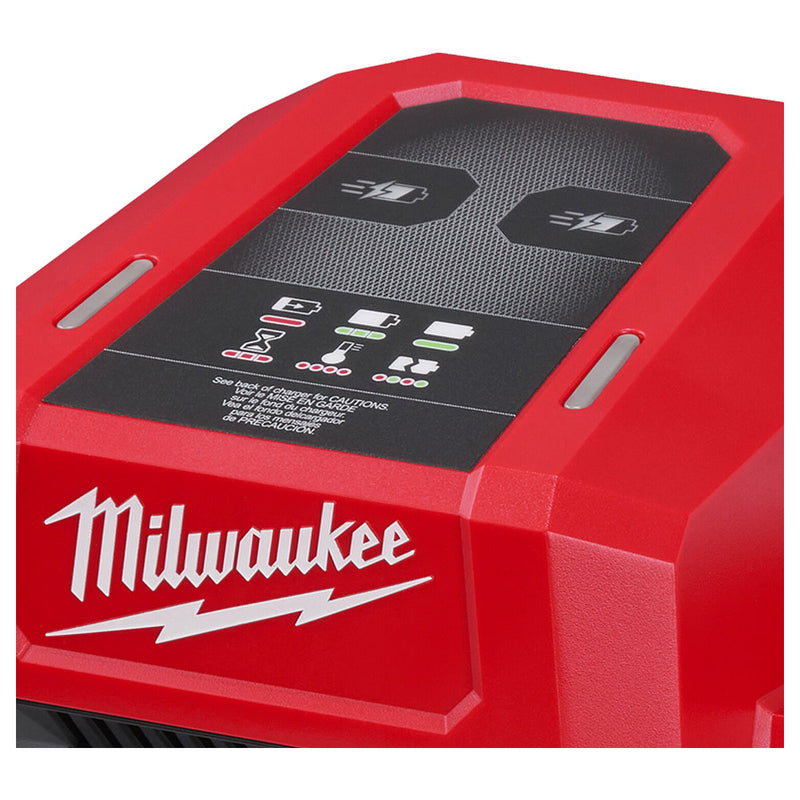 Đế sạc siêu nhanh 2 cổng Dual Bay Super Charger Milwaukke M18 DBSC dùng cho Pin 18V