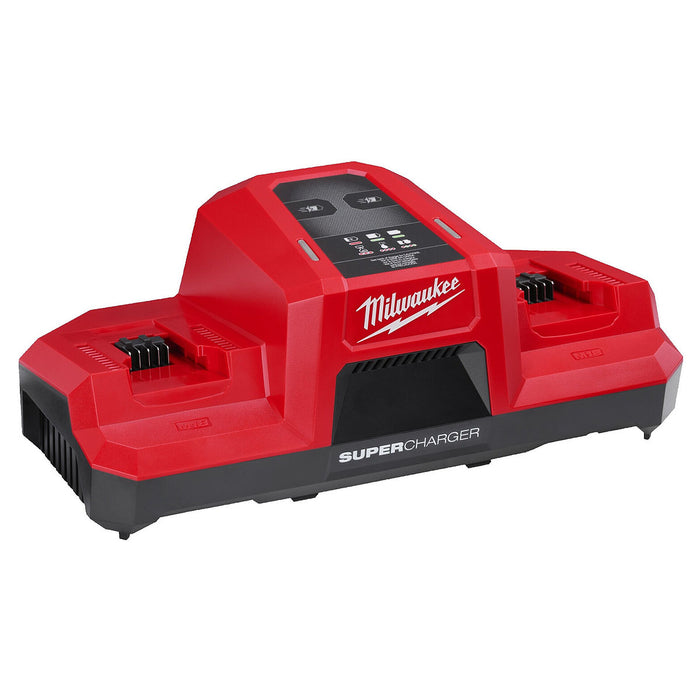 Đế sạc siêu nhanh 2 cổng Dual Bay Super Charger Milwaukke M18 DBSC dùng cho Pin 18V