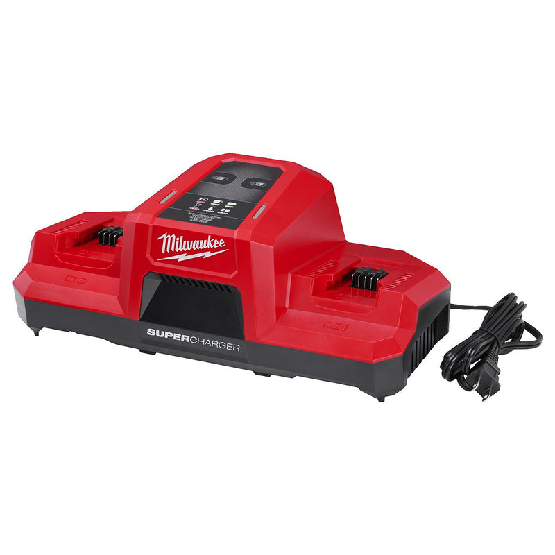 Đế sạc siêu nhanh 2 cổng Dual Bay Super Charger Milwaukke M18 DBSC dùng cho Pin 18V