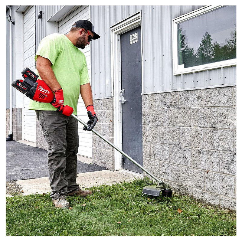 Máy cắt cỏ Milwaukee M18 F2GTR dùng Pin 18V x2 ( 36V ), độ rộng cắt 380mm - 430mm, tay cầm vòng