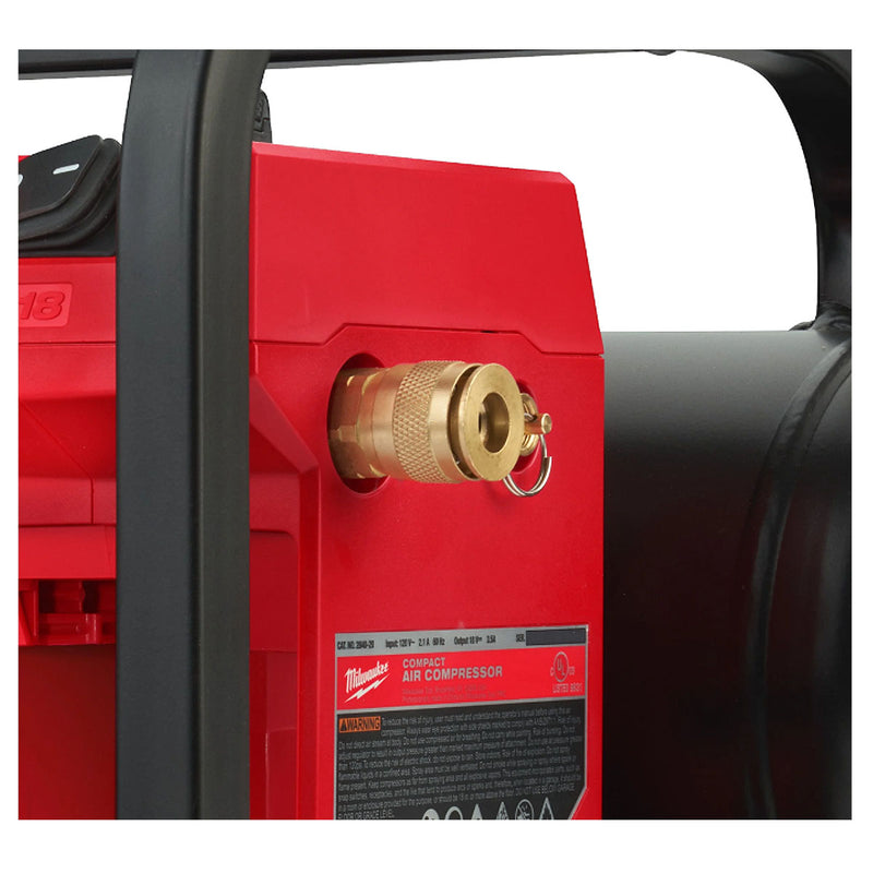 Máy nén khí Milwaukee M18 FAC dùng Pin 18V, bình chứa 7.6 lít