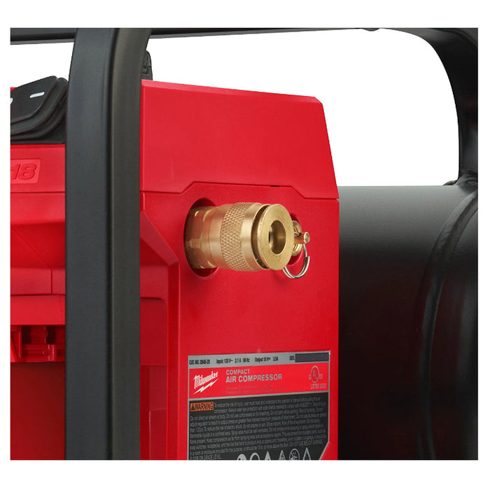 Máy nén khí Milwaukee M18 FAC dùng Pin 18V, bình chứa 7.6 lít