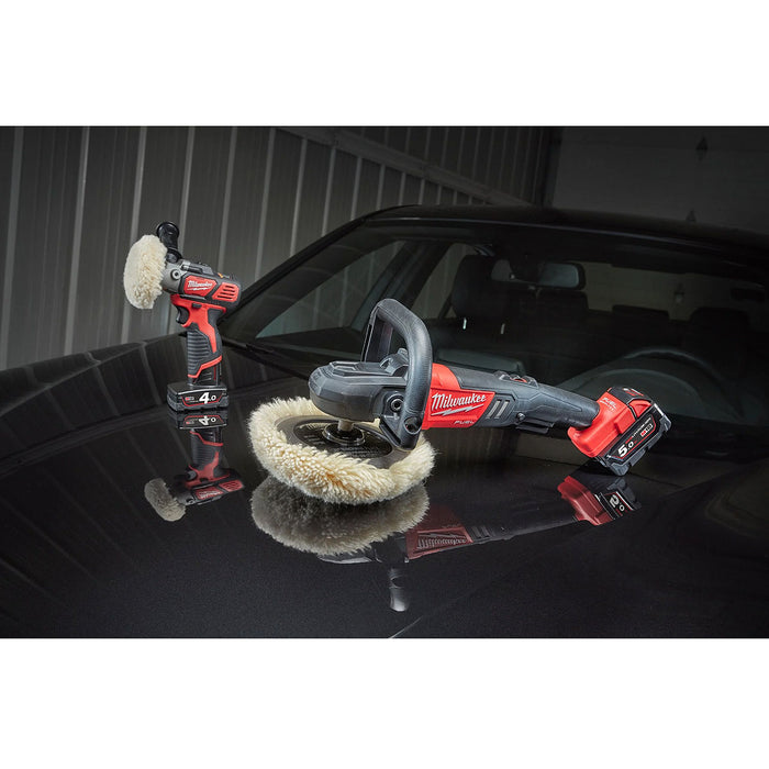 Máy đánh bóng Milwaukee M18 FAP180 dùng Pin 18V, đường kính đế 125mm