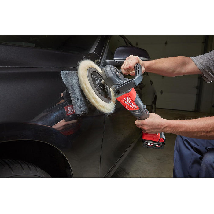 Máy đánh bóng Milwaukee M18 FAP180 dùng Pin 18V, đường kính đế 125mm