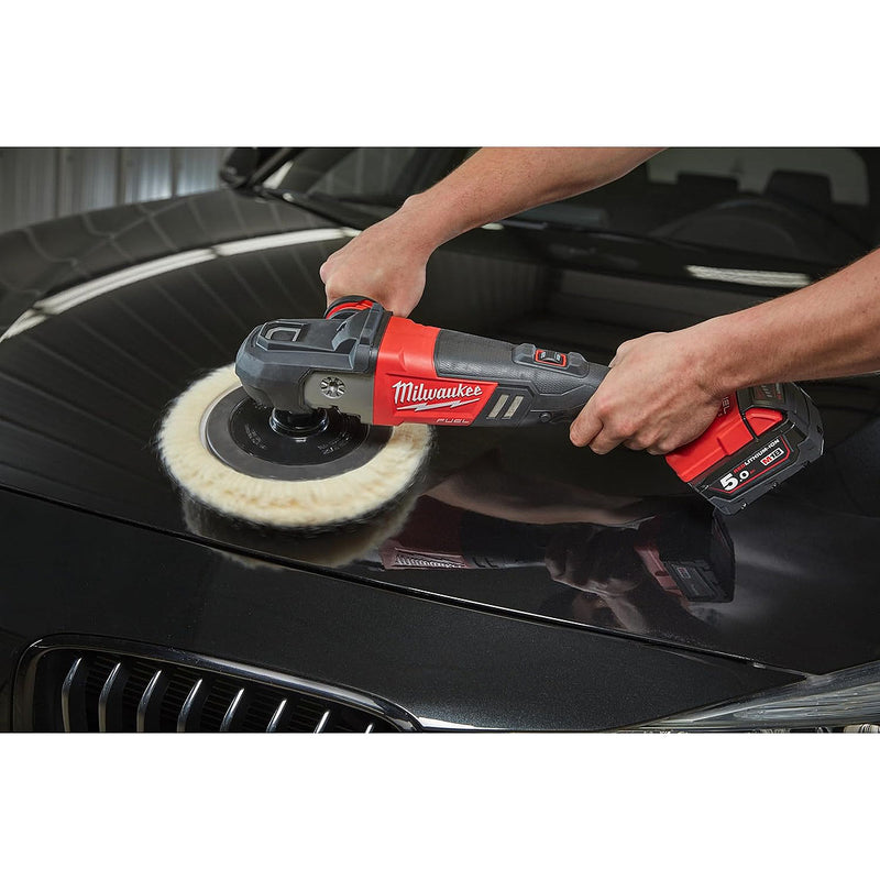 Máy đánh bóng Milwaukee M18 FAP180 dùng Pin 18V, đường kính đế 125mm
